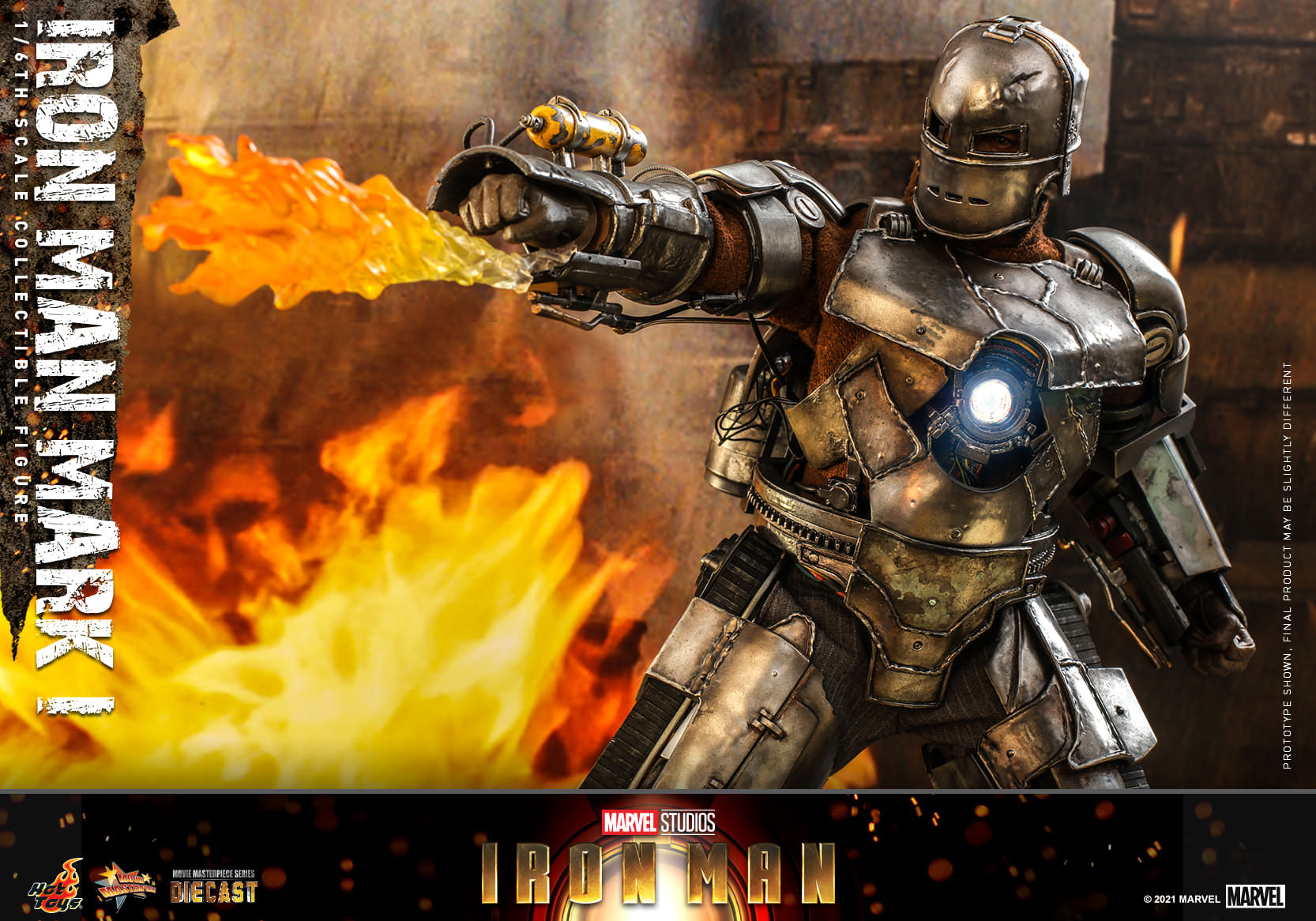 HOT TOYS MMS 605 D40 IRON MAN MARK I