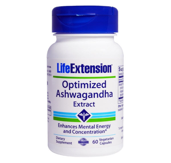 Life Extension, Optimized Ashwagandha Extract, 60 Veggie Caps