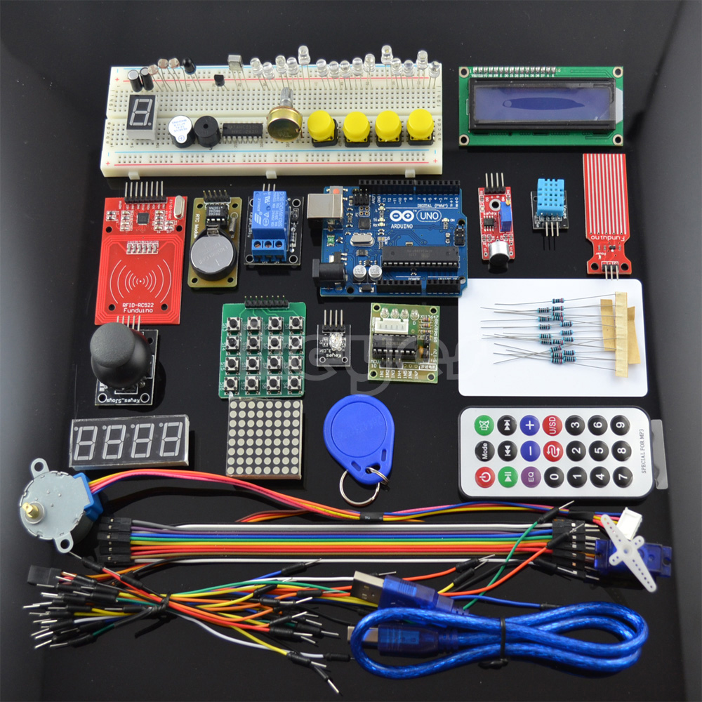 ชุดเรียนรู้ Arduino Learning Kit for Beginner ทำการทดลองได้มากถึง 34 แบบ