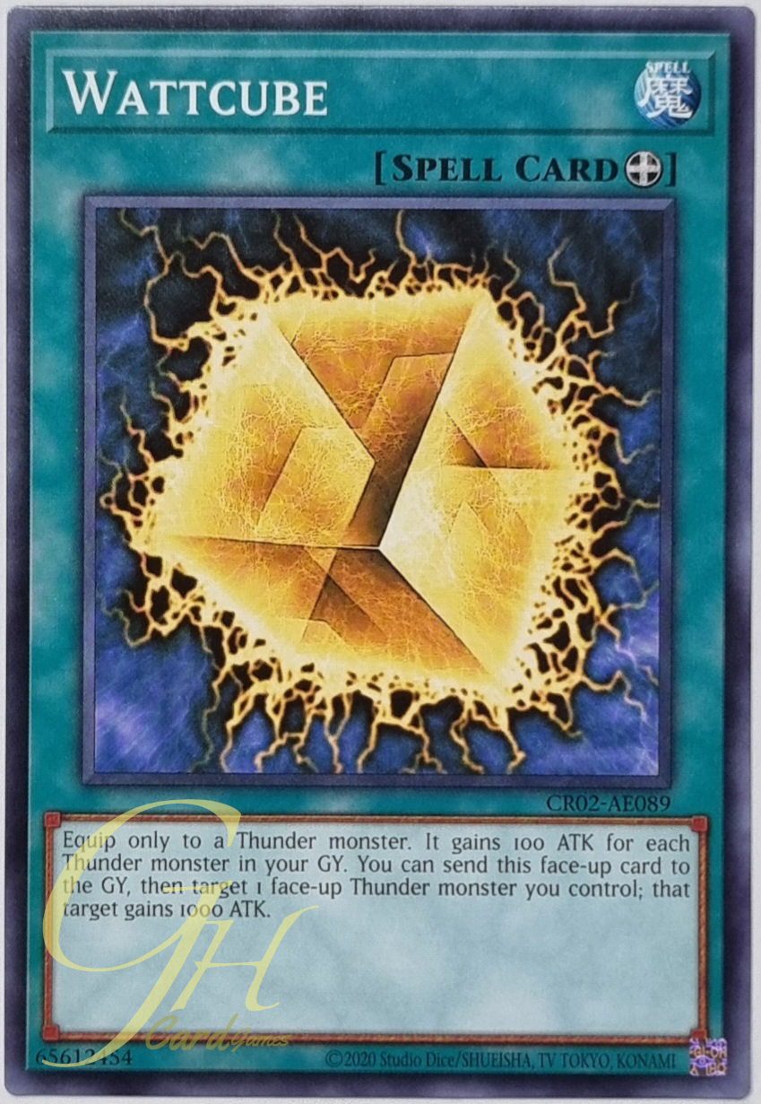 Yugioh [CR02-AE089] Wattcube (Common)