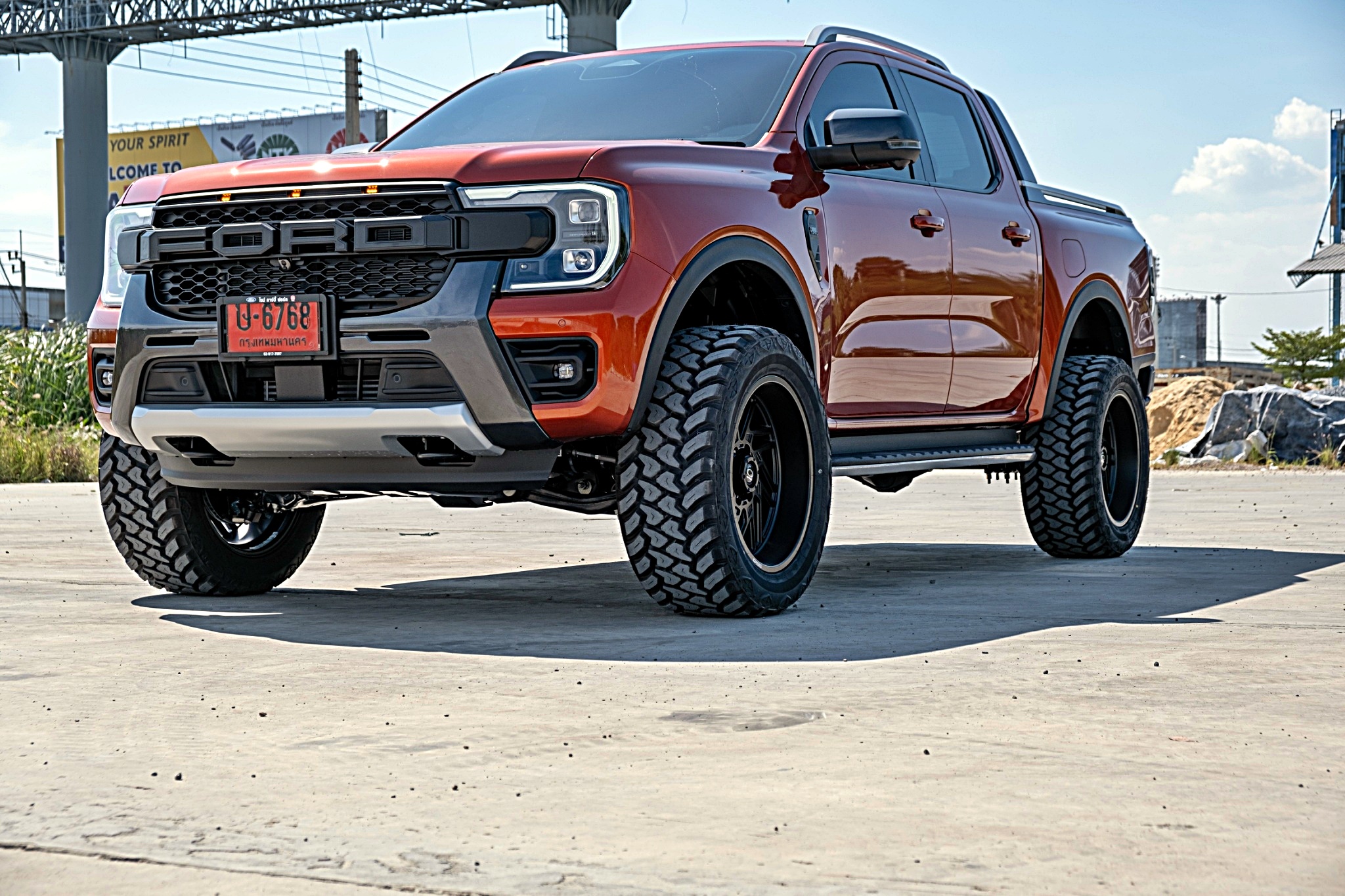 Ford wildtrak nextgen จองคิวมาจาก ภูเก็ต ทำทรงเมกา ครบชุดที่ STEP9