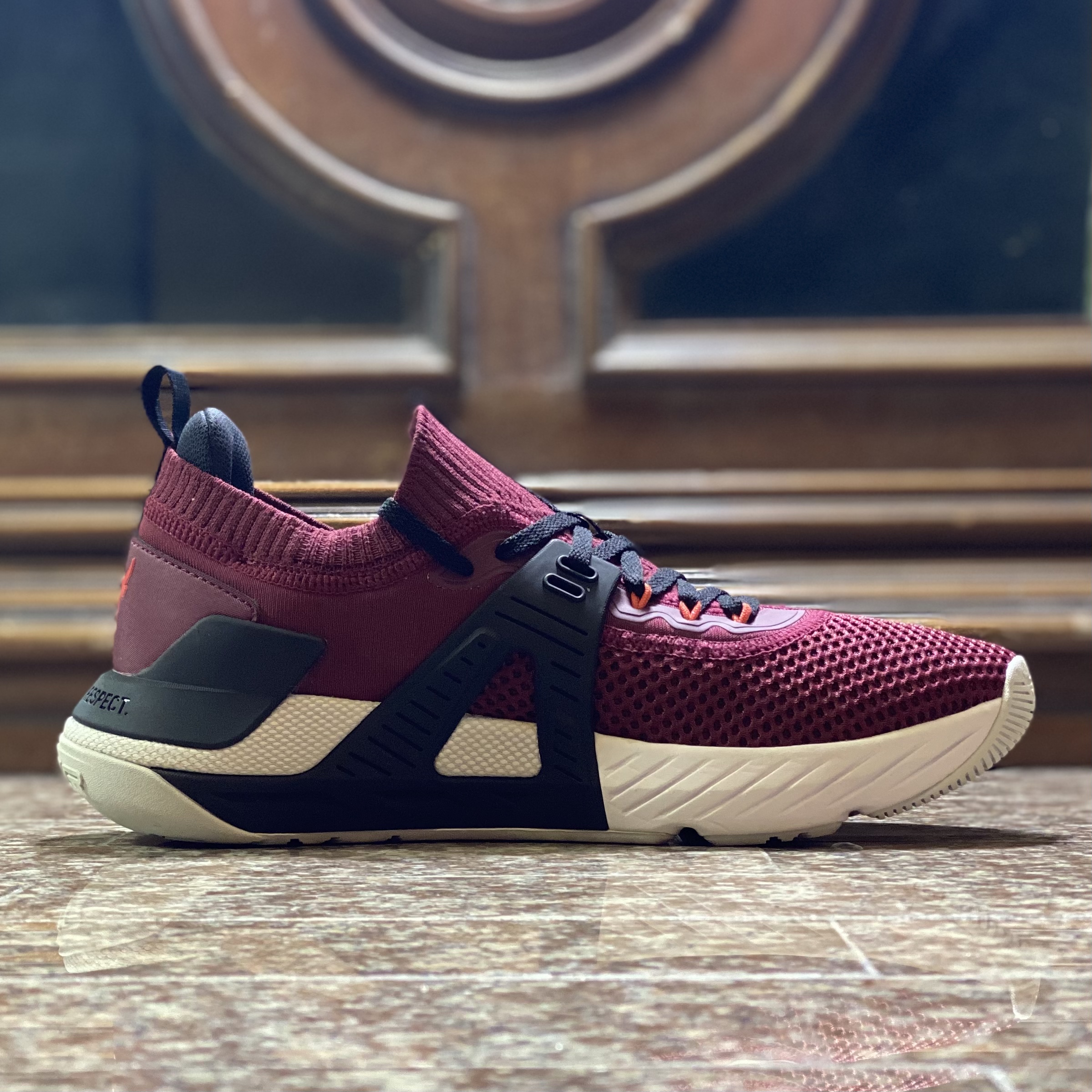 รองเท้าเทรนนิ่ง Under Armour Project Rock 4 ‘Burgundy’ (M8US)
