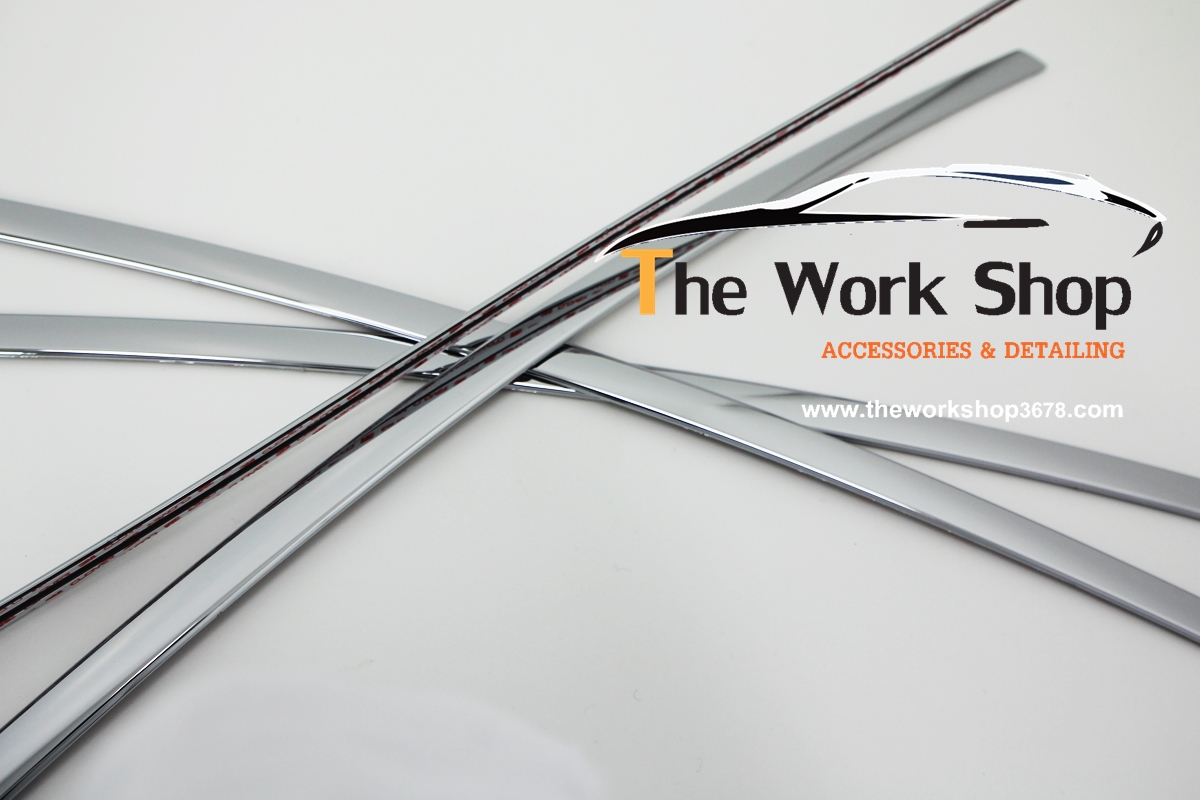 Sangcarful Upper window Accent for Sonata ( คิ้วโครเมี่ยมแต่งขอบกระจกด้านบน )