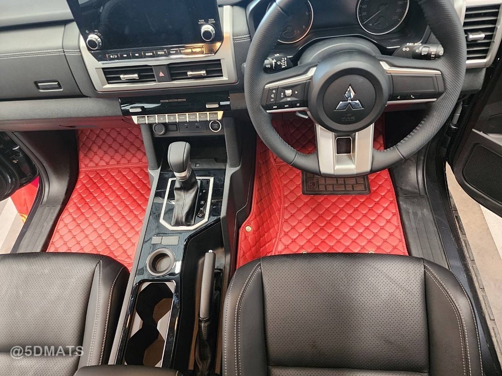 พรมปูพื้นรถยนต์ 6D ALL NEW TRITON 4D 2023 พรม6D ไตรตัน 4ประตู ลายสตาร์ หนาพิเศษ เข้ารูป เต็มคัน