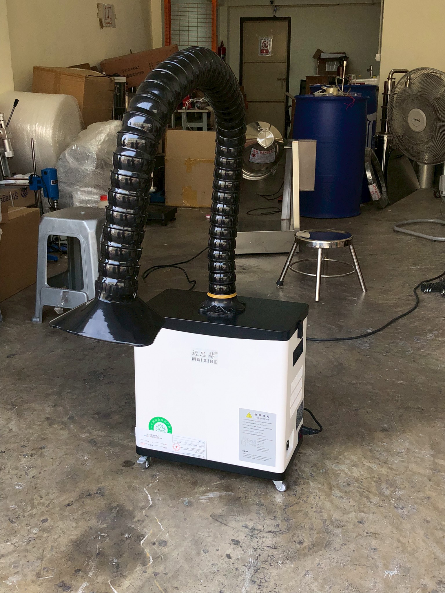 ✨ เครื่องดูดควันและกรองกลิ่นสำหรับงานอุตสาหกรรม