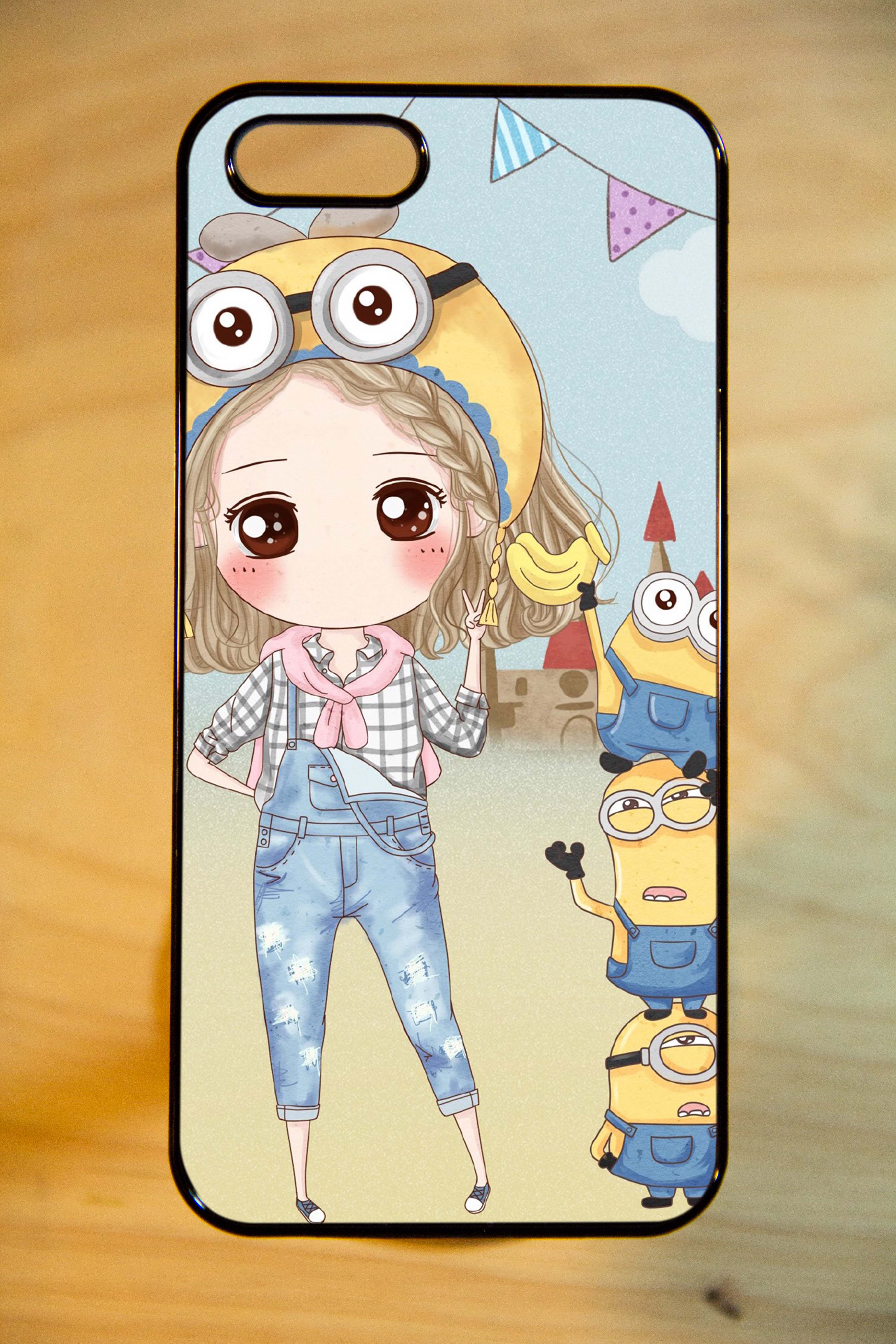 เคสสั่งทำ - ลาย กาตูนผู้หญิงน่ารักๆ