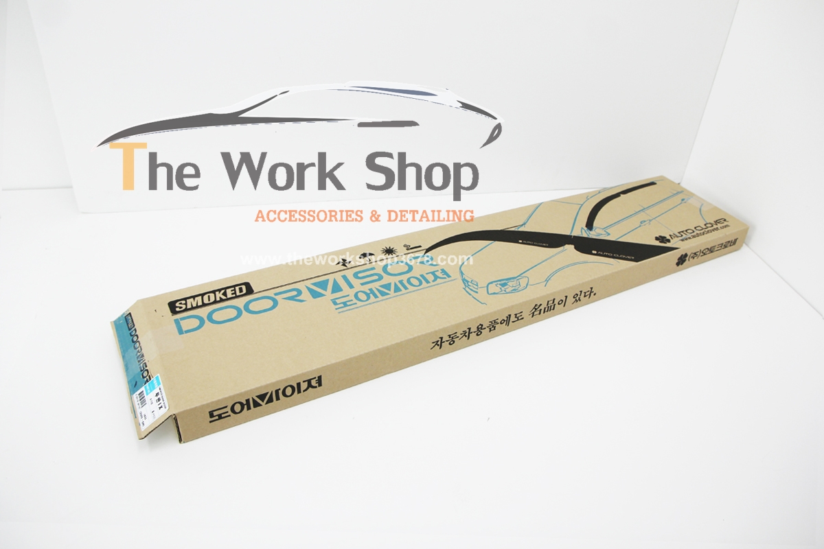 Smoke Door Visor for Tucson ( กันสาดสีดำ )