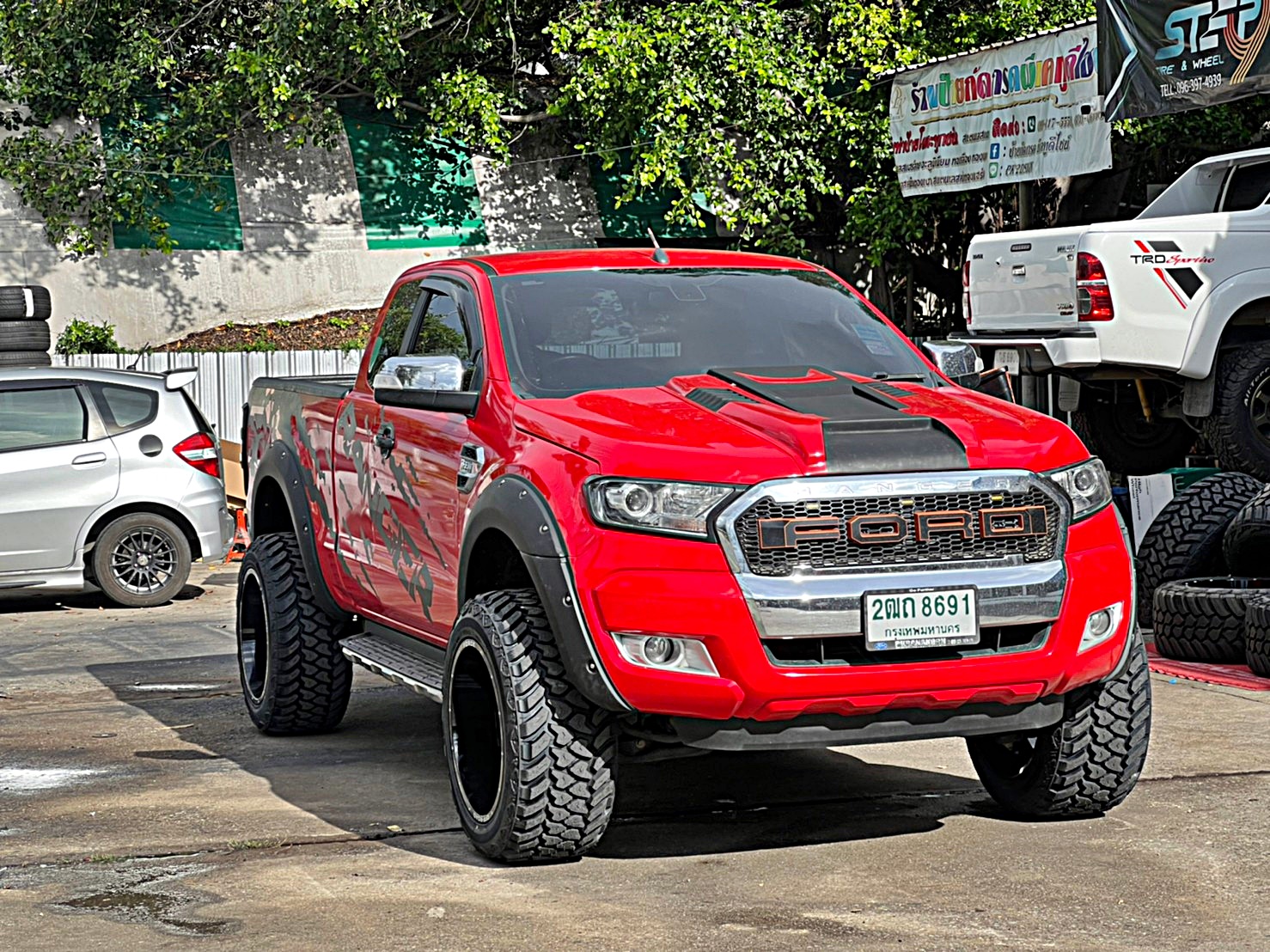 FORD_RANGER_ทรงเมกาจองคิวมาจากลำพูน