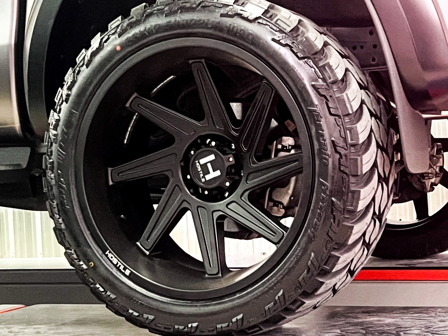 FORD RAPTOR ชุดแต่งทรงเมกาแท้ทั้งคัน ล้อ HOSTILE H119