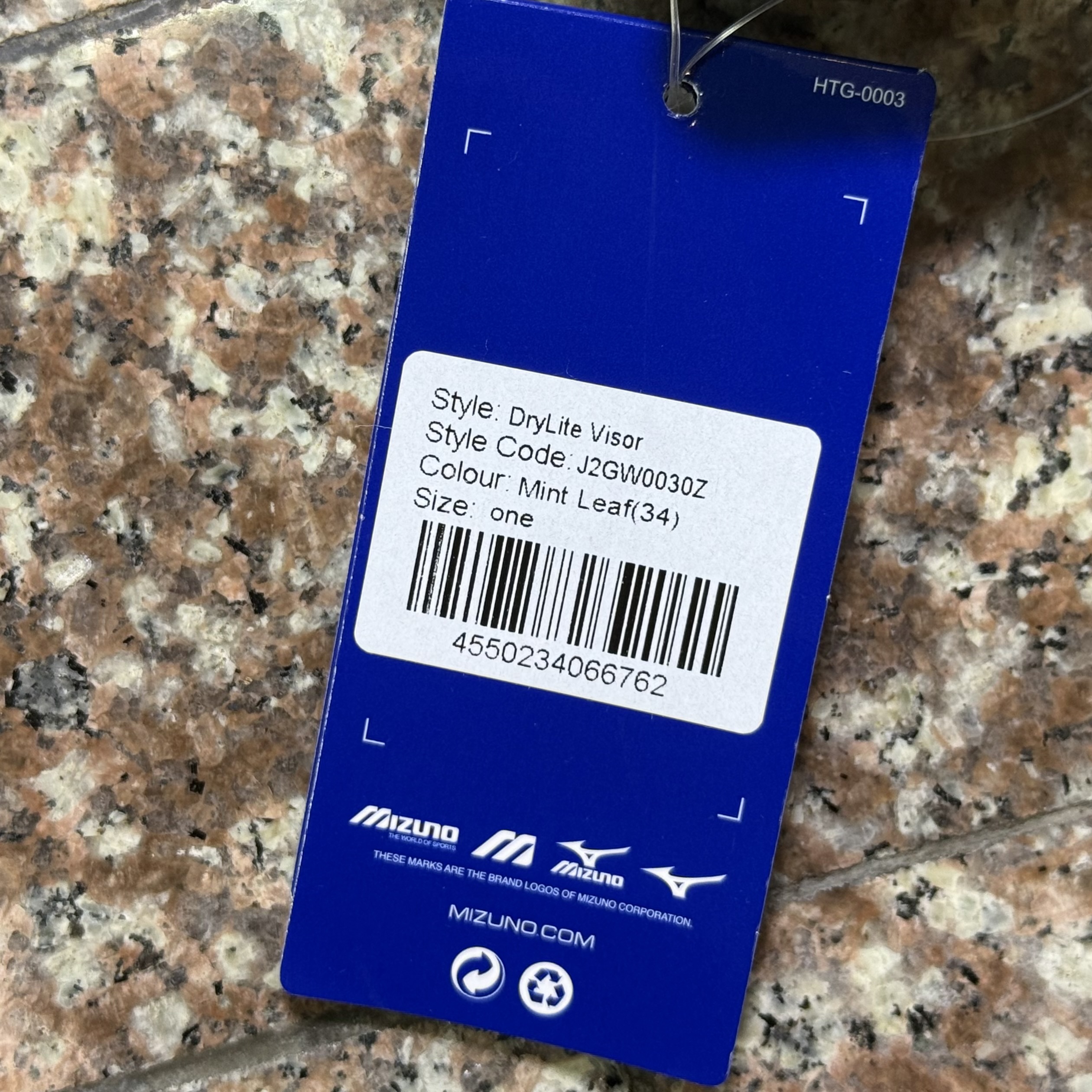 หมวกวิ่ง Mizuno DryLite Running Visor (Mint Leaf)