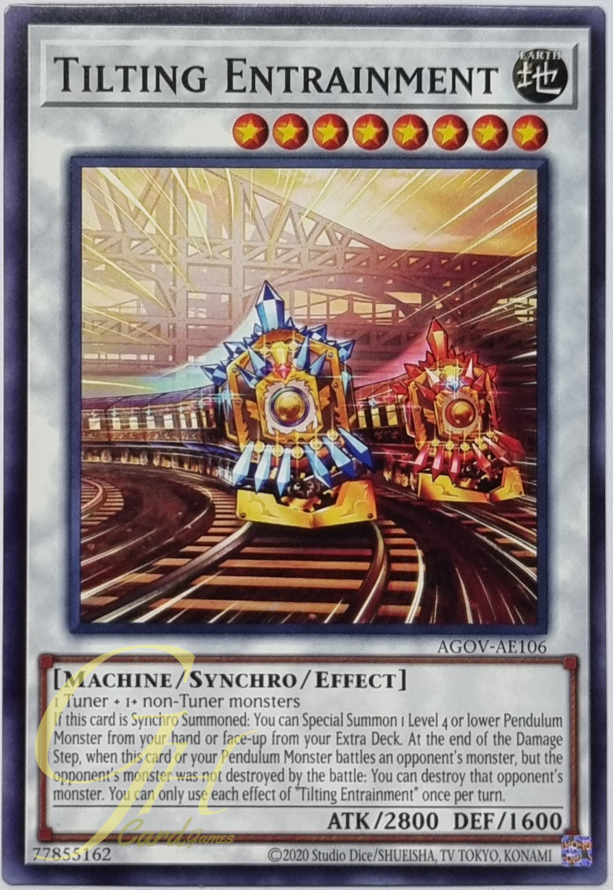 Yugioh [AGOV-AE106] Tilting Entrainment (Common)
