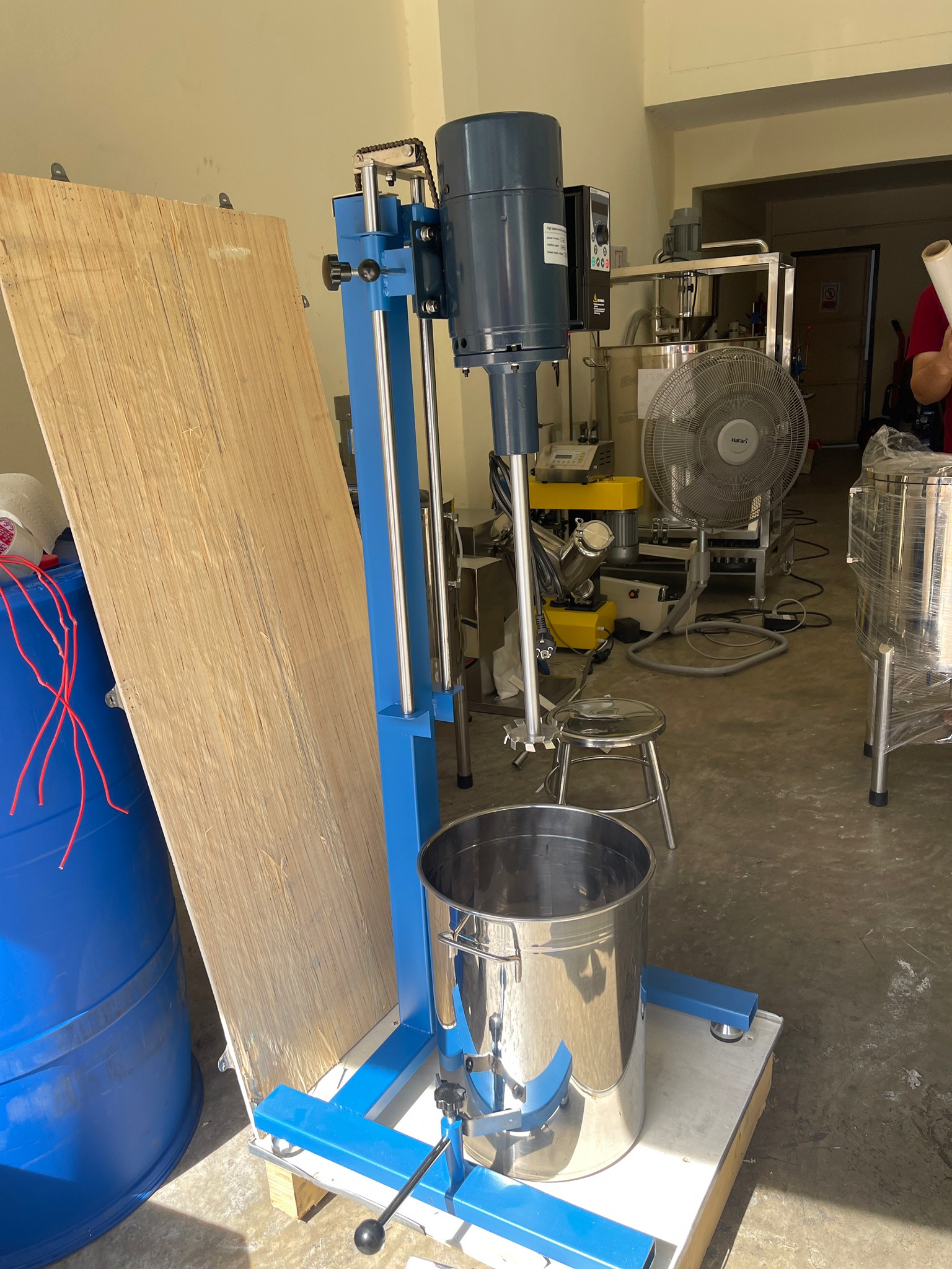 16466 HR-1100JFS เครื่องกวนผสมของเหลว เครื่องกวนครีม mixer (หม้อ2ชั่นต้องซื้อแยก)