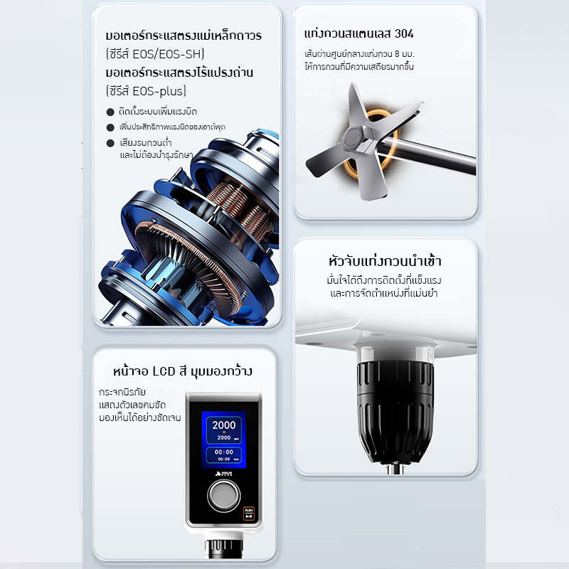 เครื่องผสมของเหลว RWX-Series & EOS-Series