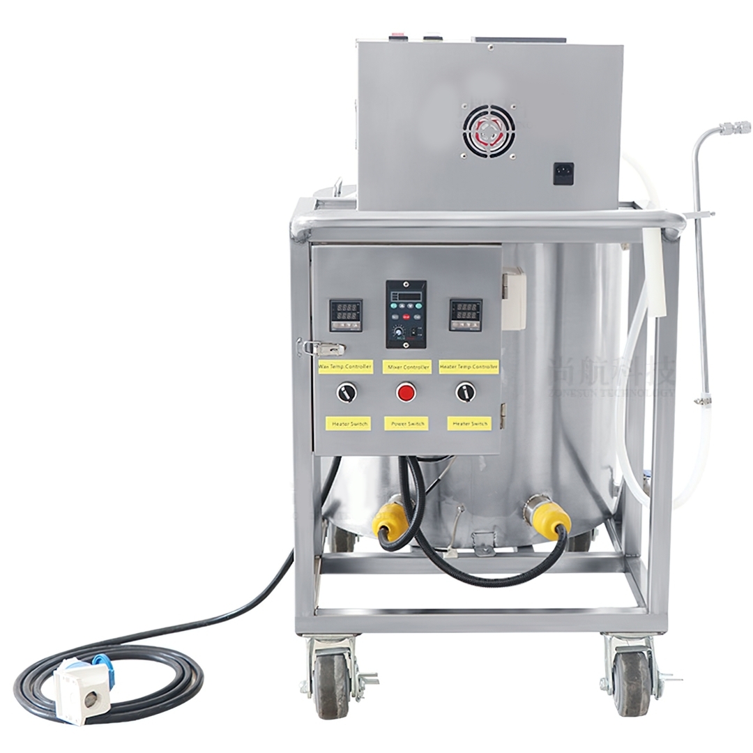 หม้อกวน2ชั้นทำความร้อน พร้อมสายหัวถ่ายของเหลว เทียนหอม/สบู่