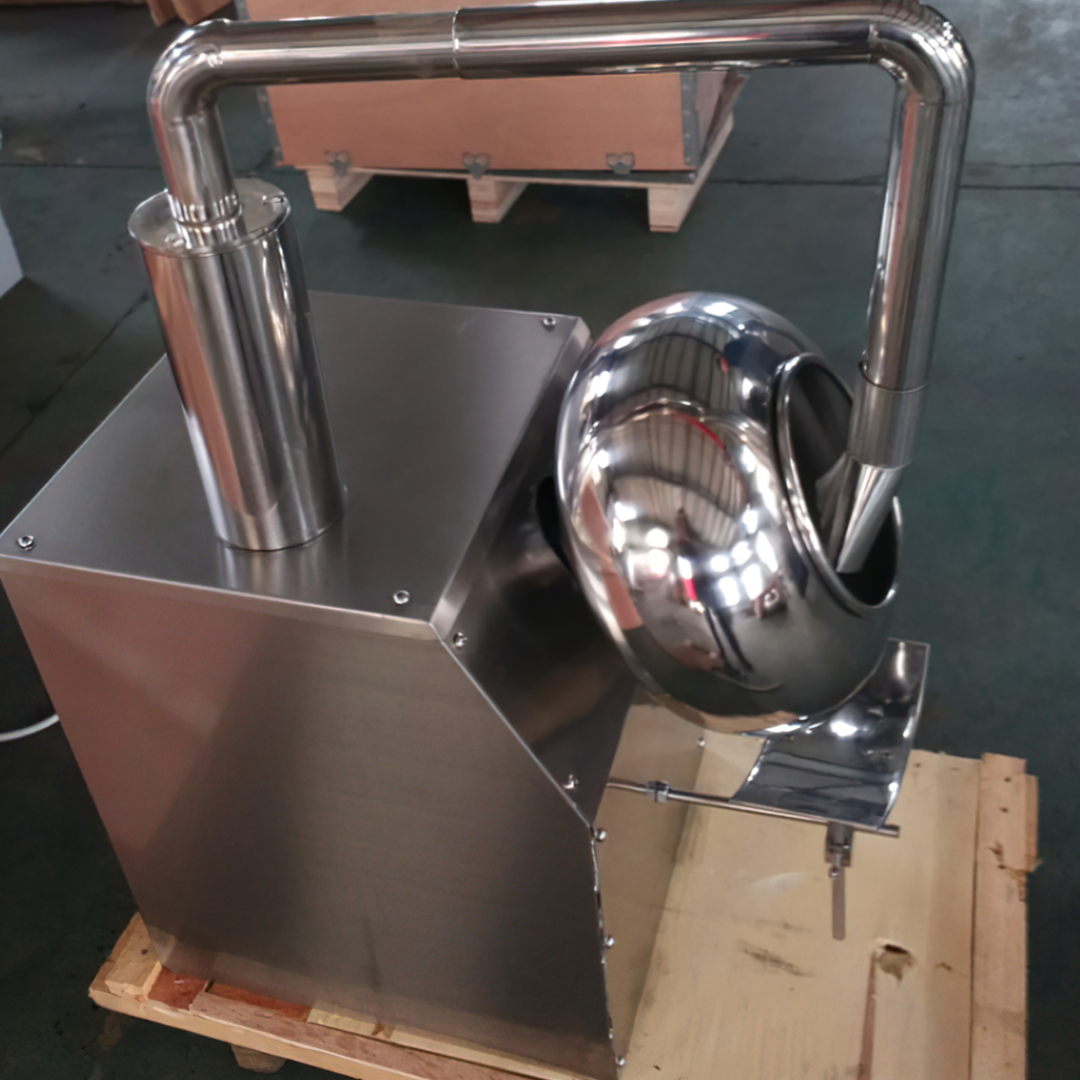 14524 เครื่องคั่ว เครื่องเคลือบเม็ดยา เมล็ด ขนม เกาลัด BY-300