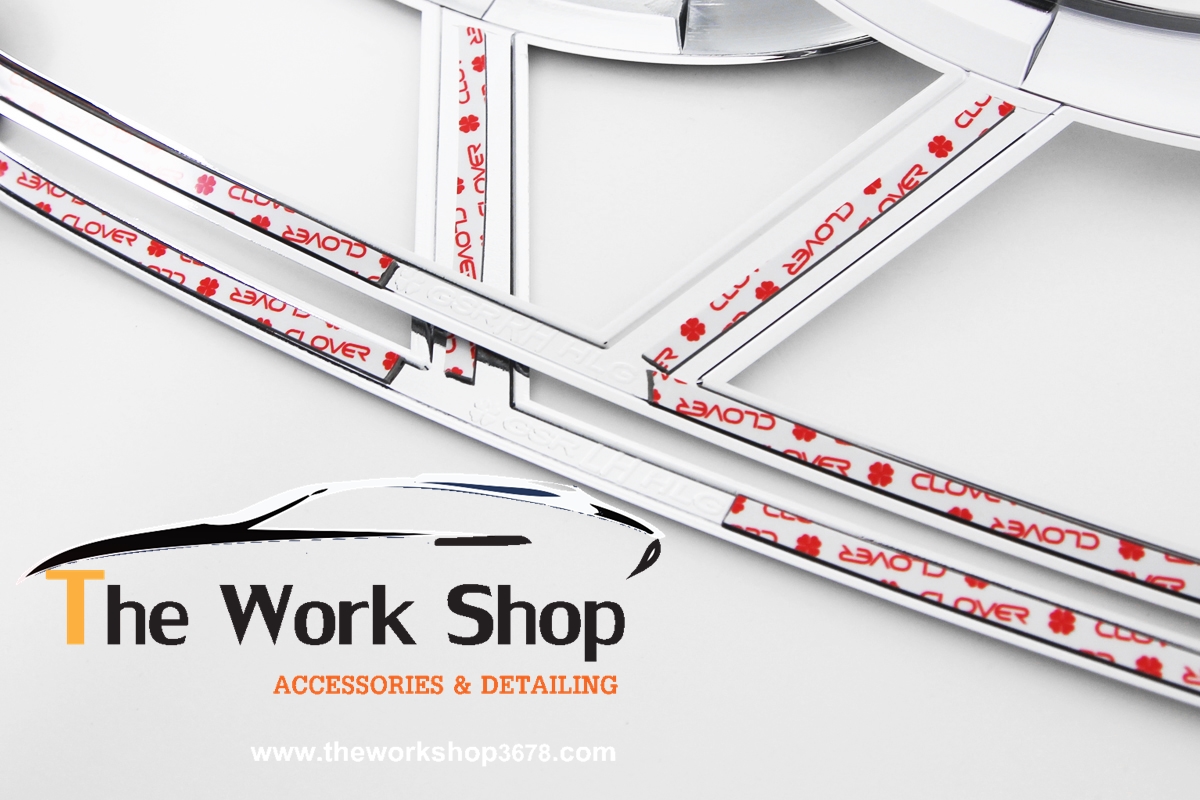 Chrome Head Lamp Cover for H-1 V.1 ( โครมเมี่ยมแต่งไฟคู่หน้า )