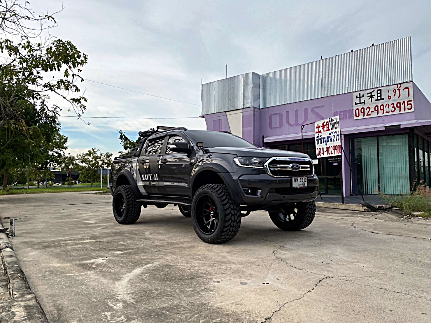 FORD RANGER ล้อ HOSTILE H113 หล่อสุดที่ STEP9