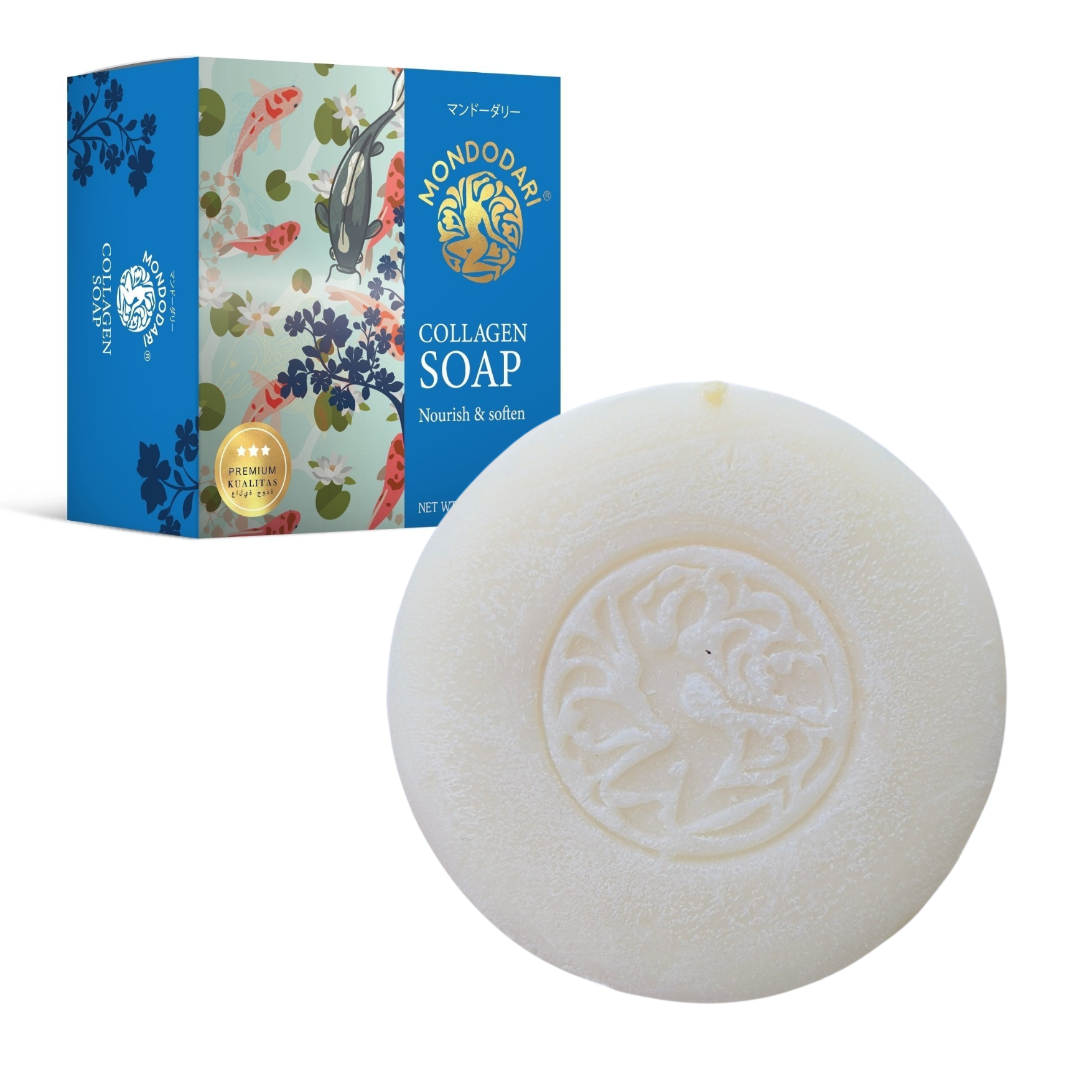 MONDODARI Collagen Soap – สบู่คอลลาเจนเพื่อผิวเด้งใส 100 กรัม