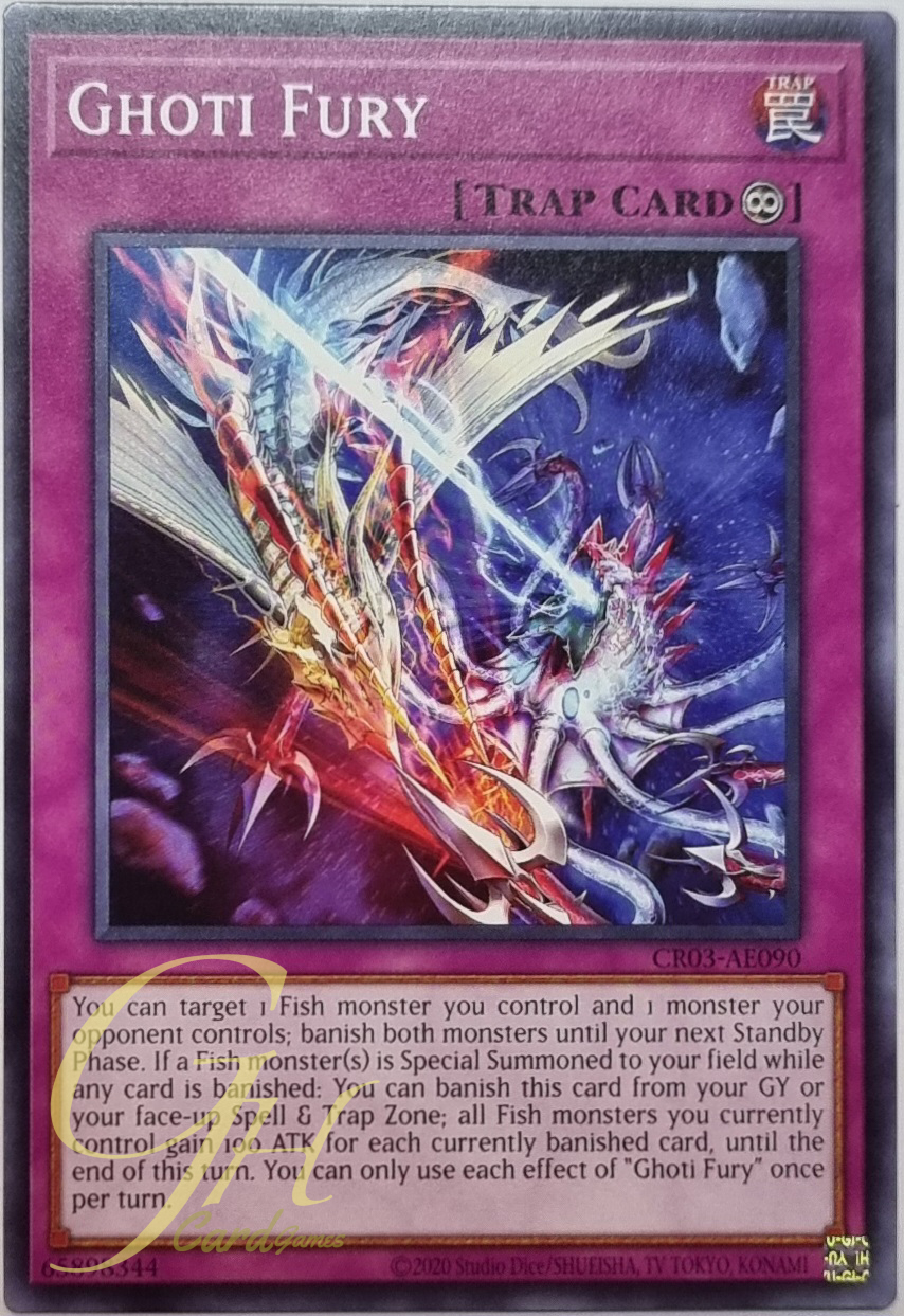Yugioh [CR03-AE090] Ghoti Fury (Common)