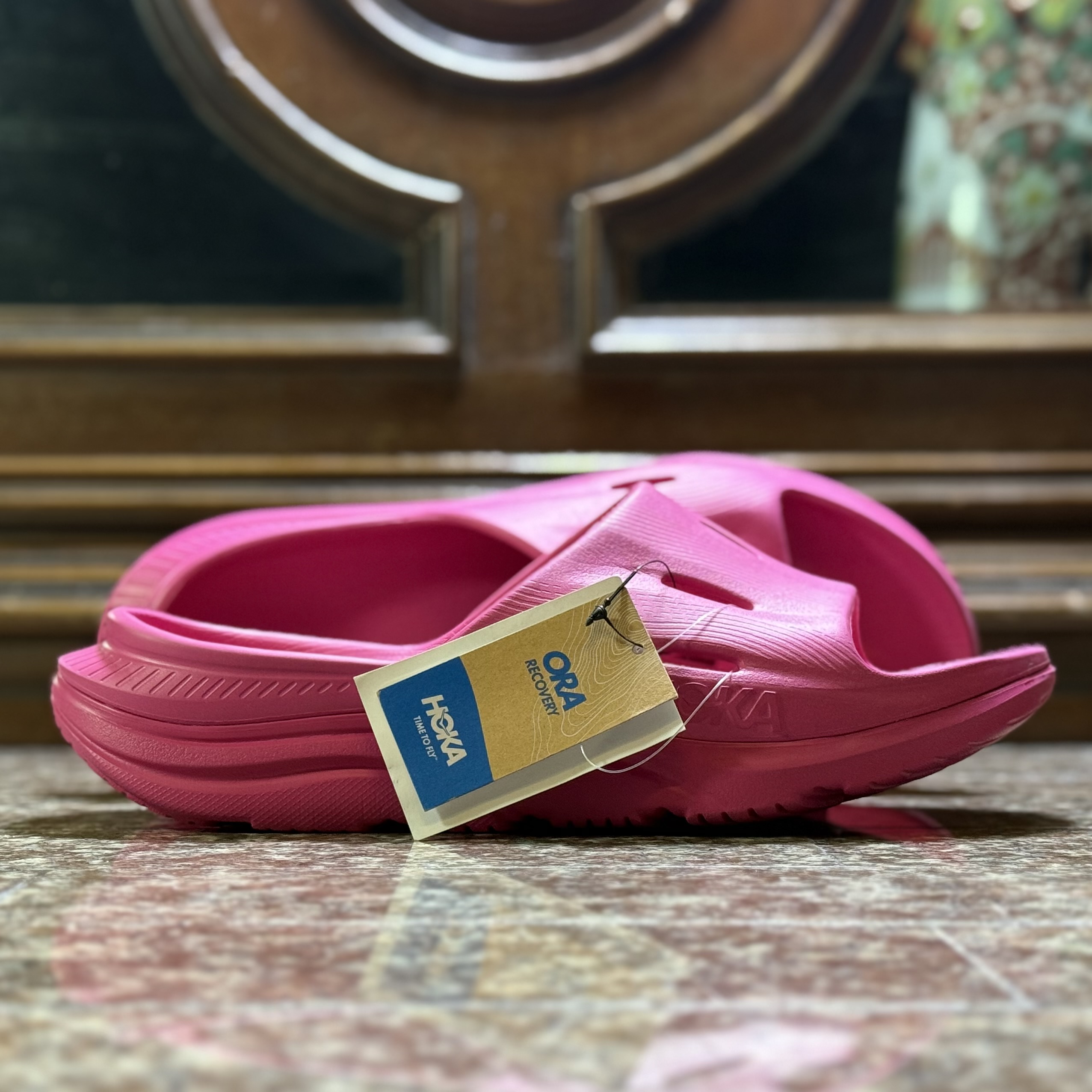 รองเท้า HOKA Ora Recovery Slide 3 ‘Pink Yarrow’ (M8/9/10US)