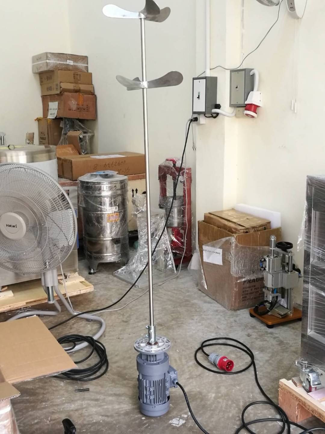 มอเตอร์BLD10 พร้อมใบพัด 0.75/1.1/1.5kw