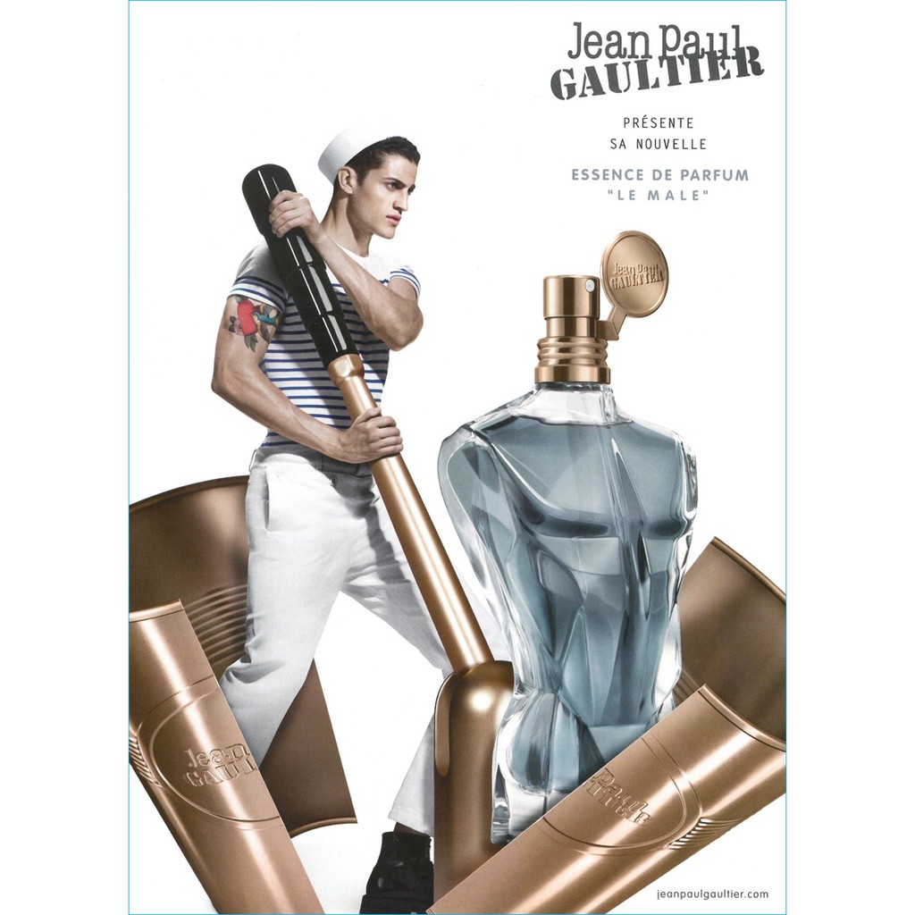 น้ำหอมแท้ JEAN PAUL GAULTIER LE MALE FOR MEN ESSENCE DE PARFUM SPRAY 125 ML TESTER BOX กล่องเทสเตอร์ ไม่เคยถูกฉีด