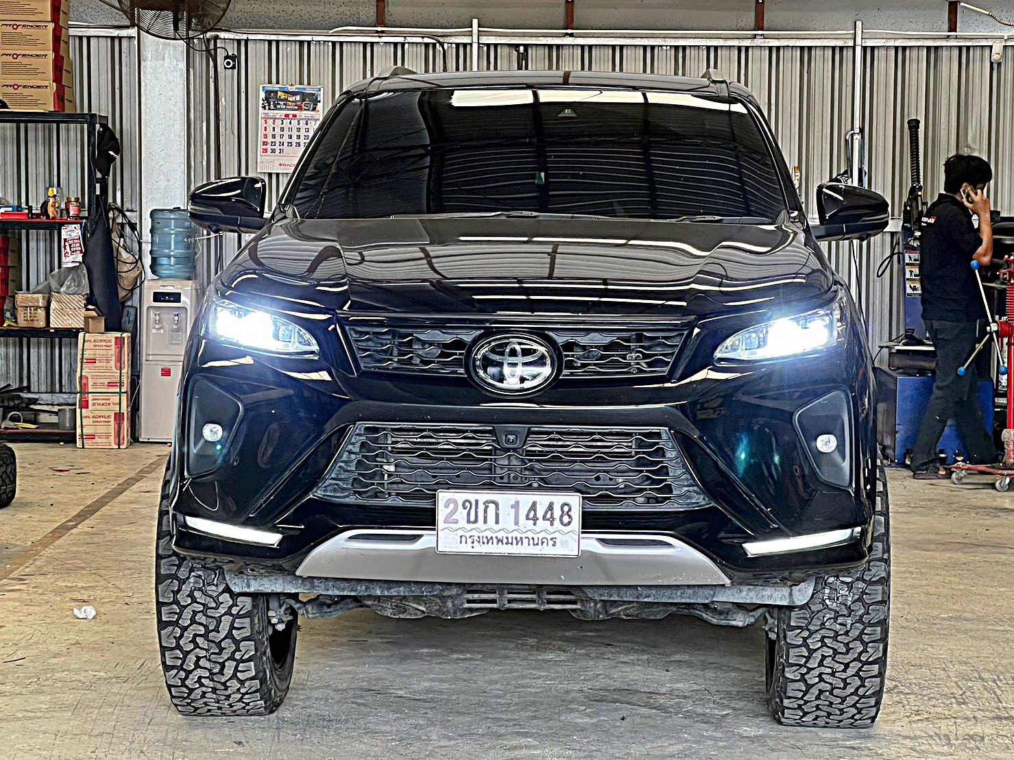 TOYOTA FORTUNER LEGENDER แต่งทรงเมกาที่ STEP9