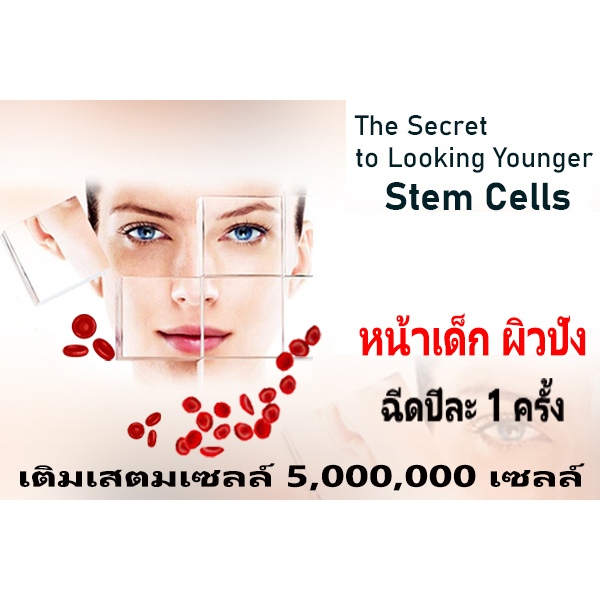 เสตมเซลล์ สำหรับผิวหน้า , ผิวกายทั่วร่าง ( Live Cell Therapy )