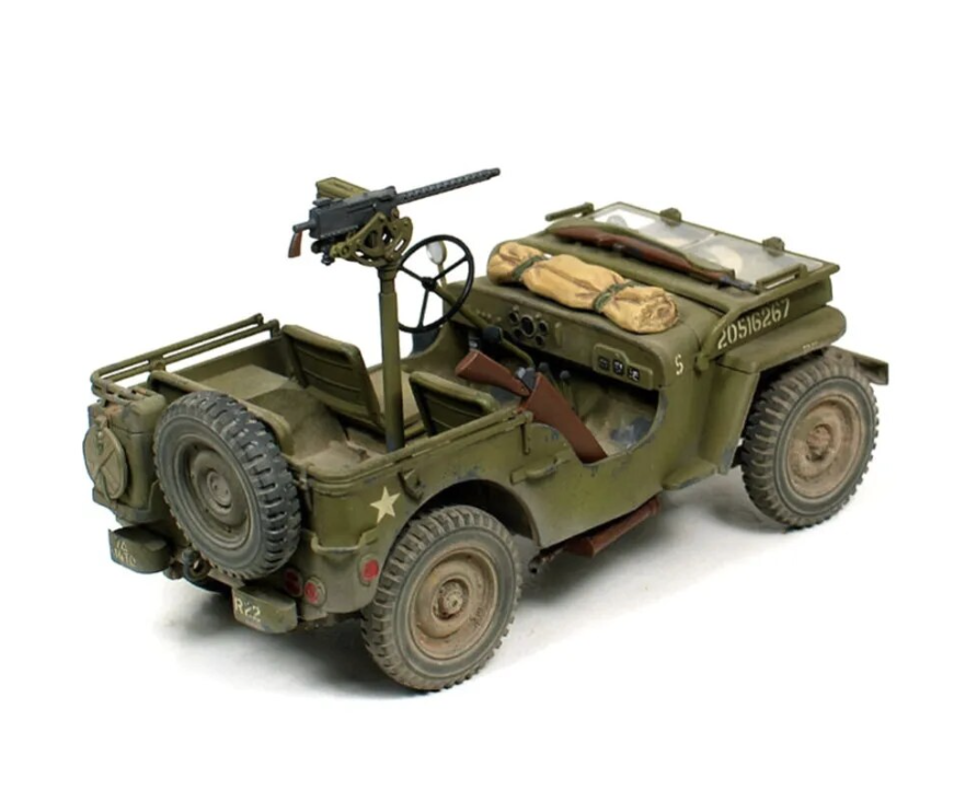 1/35 Jeep Willys MB. 1/4-Ton Truck MV Scale