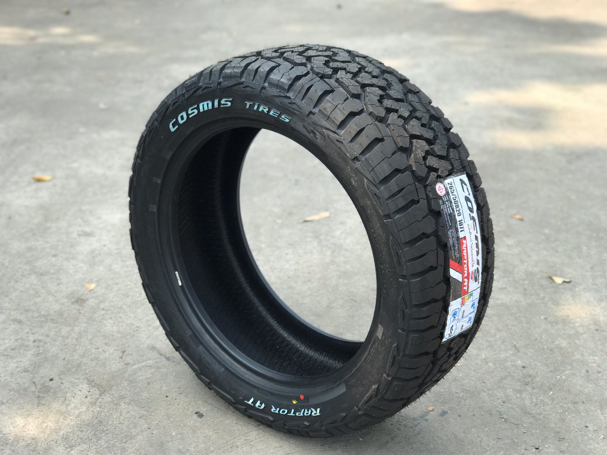 COSMIS RAPTOR AT ราคาพิเศษ ให้จบที่ร้านเรา ! 265/50-20 แนะนำ สินค้าใหม่ คุณภาพ #COSMIS #RAPTOR #AT บริการติดตั้งฟรี เติมลม N2ฟรี บริการหลังการขายฟรี ตลอดอายุการใช้งาน สลับยาง ถ่วงล้อเติมลม จัดส่งทั่วประเทศ #Step9 #ล้อแม็กซ์ยางรถยนต์ #เกษตรนวมินทร์ สอบถาม