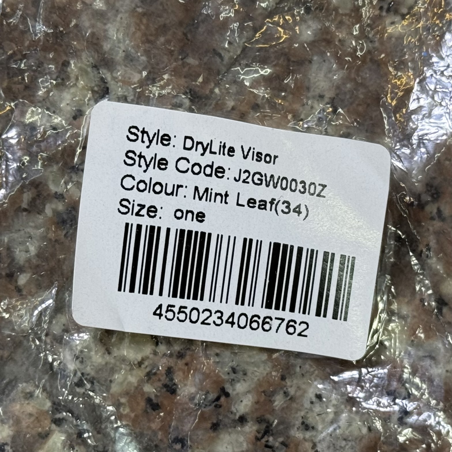 หมวกวิ่ง Mizuno DryLite Running Visor (Mint Leaf)