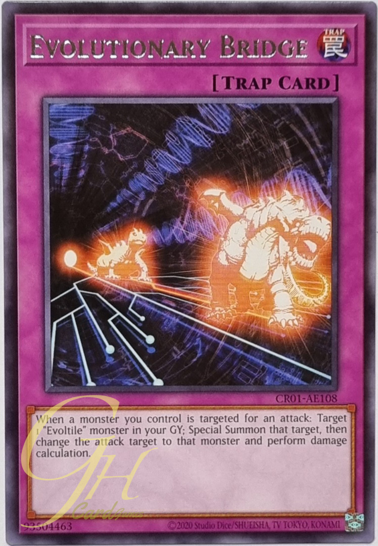 Yugioh [CR01-AE108] Evolutionary Bridge (Rare)