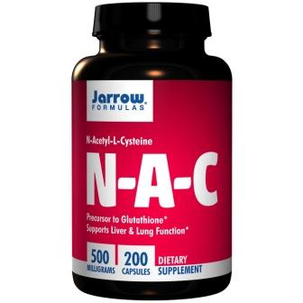 Jarrow Formulas, N-A-C, N-Acetyl-L-Cysteine, 500 mg
