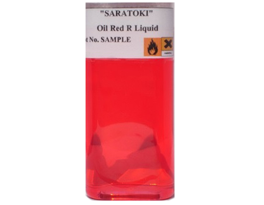 SARATOKI สีผสมน้ำมันปิโตรเลียม Oil Red R Liquid 18Kg./pail (มี Cer.+COA รับรองสินค้า)