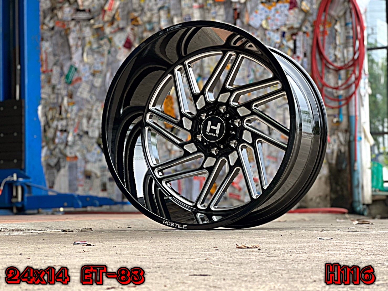 HOSTILE H116 ขอบ24 ที่ STEP9