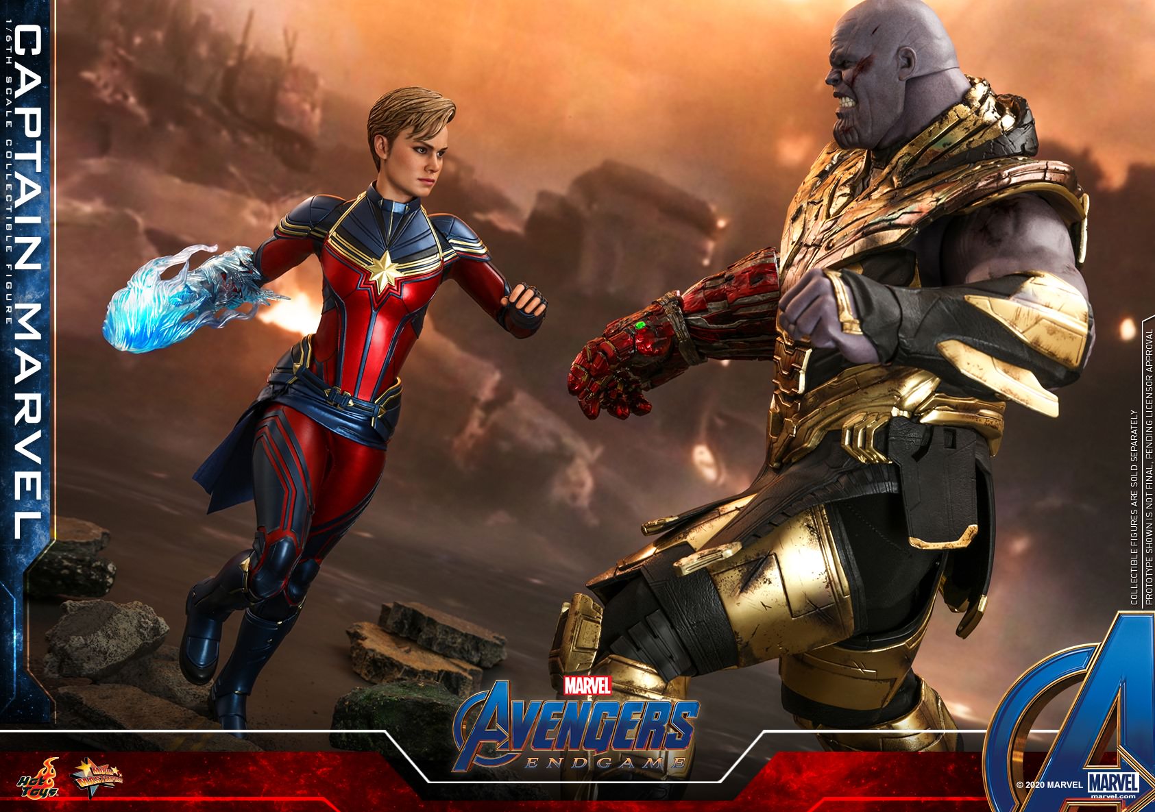 MMS 575 AVENGERS : ENDGAME – CAPTAIN MARVEL