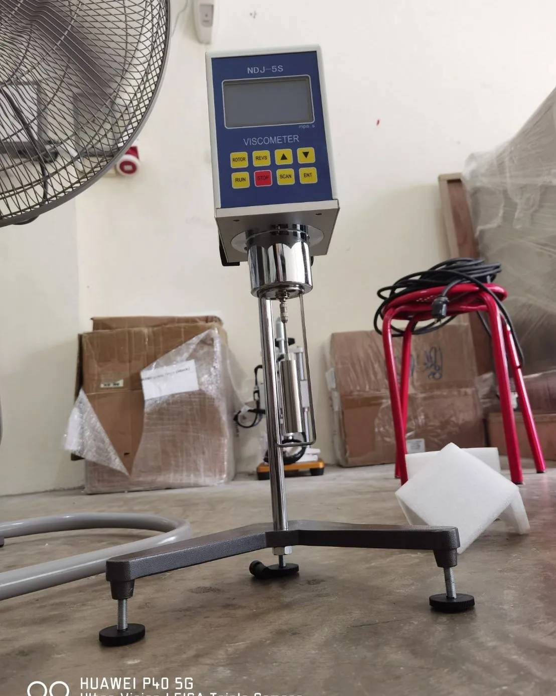 🌈12210 NDJ-5S เครื่องวัดความหนืด ของเหลวแบบดิจิตอล
