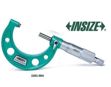 INSIZE ไมโครมิเตอร์ (Outside Micrometer) อินไซส์ (INSIZE) รุ่น 3203-50A ช่วงวัดระยะ 25-50 มม.