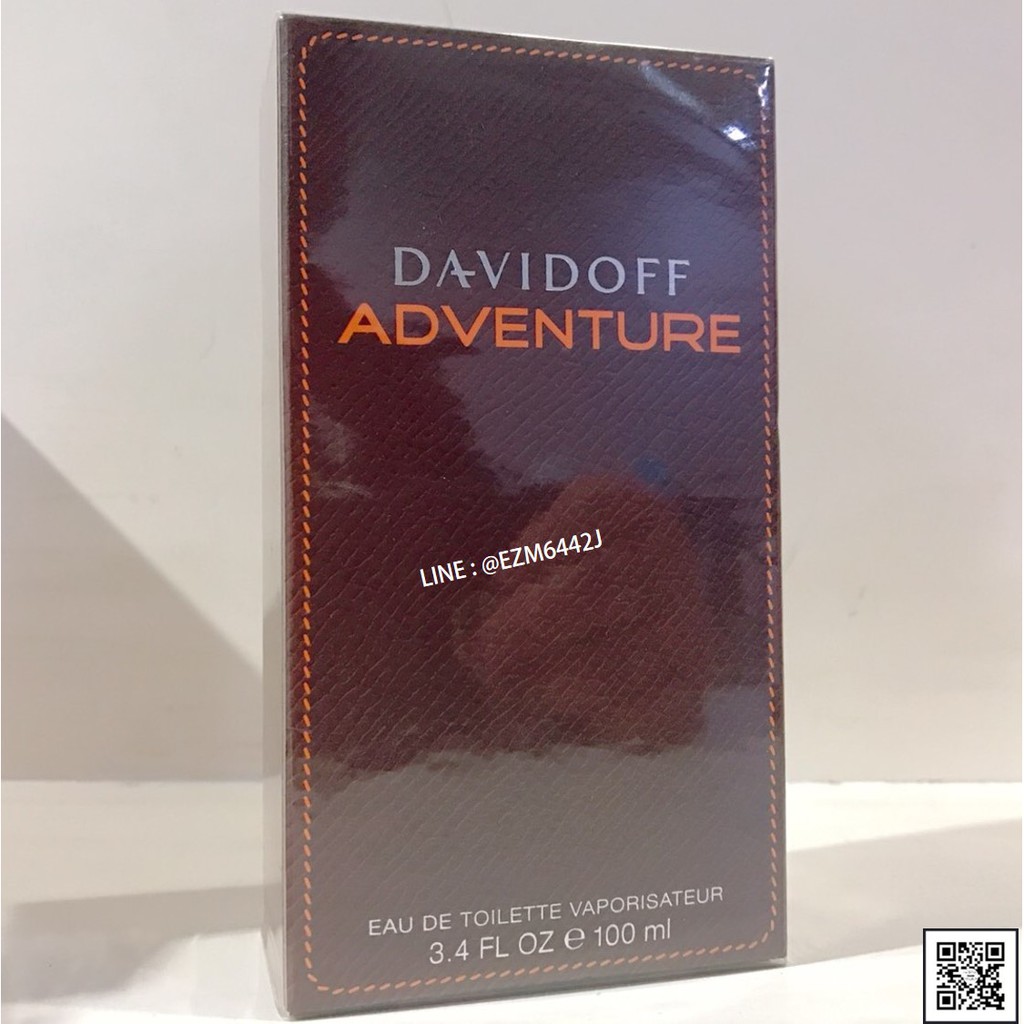 น้ำหอมแท้ DAVIDOFF ADVENTURE EAU DE TOILETTE SPRAY FOR MEN 100 ML ของใหม่ กล่องขายซีล
