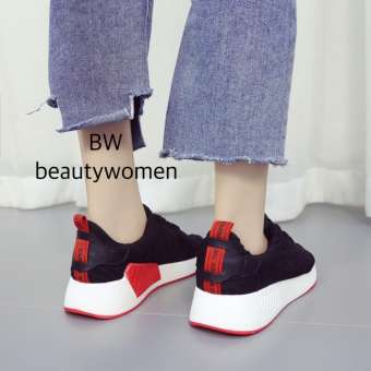 beautywomen รองเท้าผ้าใบผู้หญิง สไตล์NMD นิ่มสบาย รุ่นHOT ฮิตมาก