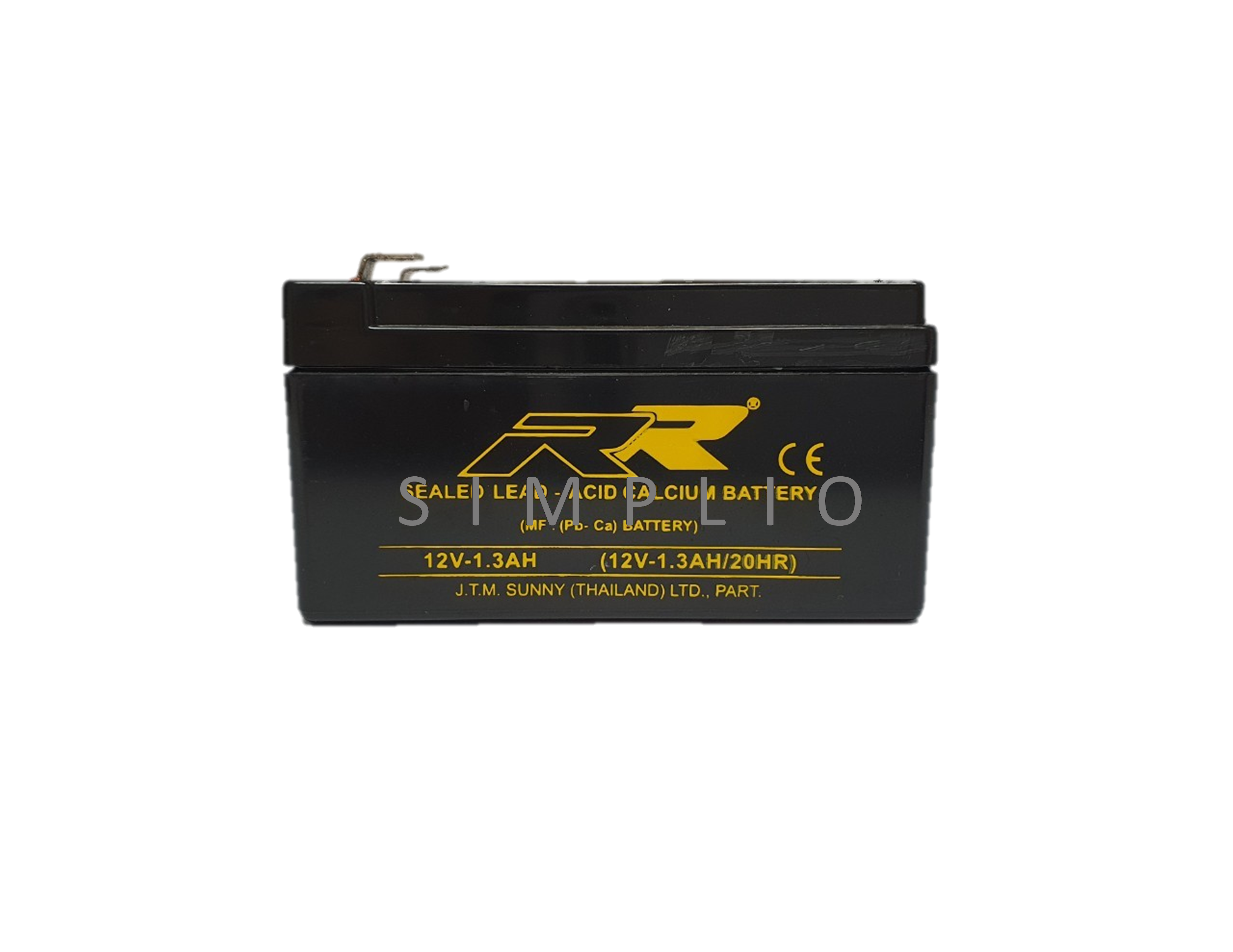 RR Battery 12V1.3 AH แบตเตอรี่ VRLA (แบตแห้ง)