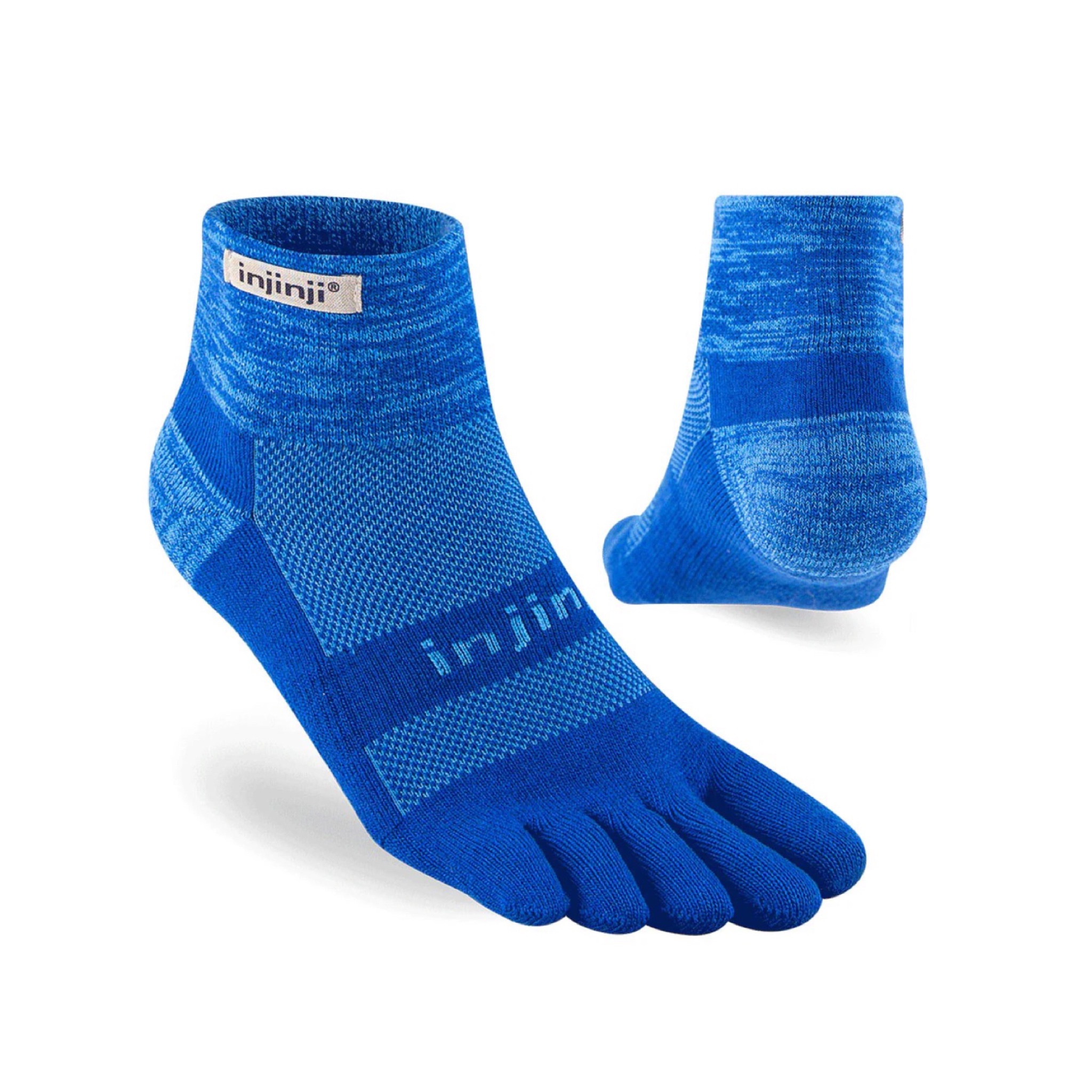 ถุงเท้าวิ่ง Injinji Trail Ankle Running Socks ‘3สี‘ (M)