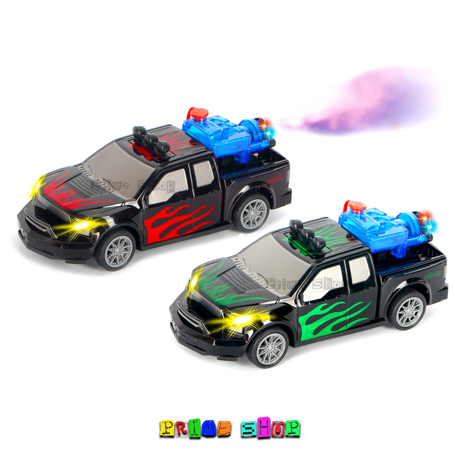 รถกระบะบังคับไร้สาย พ่นไอน้ำได้