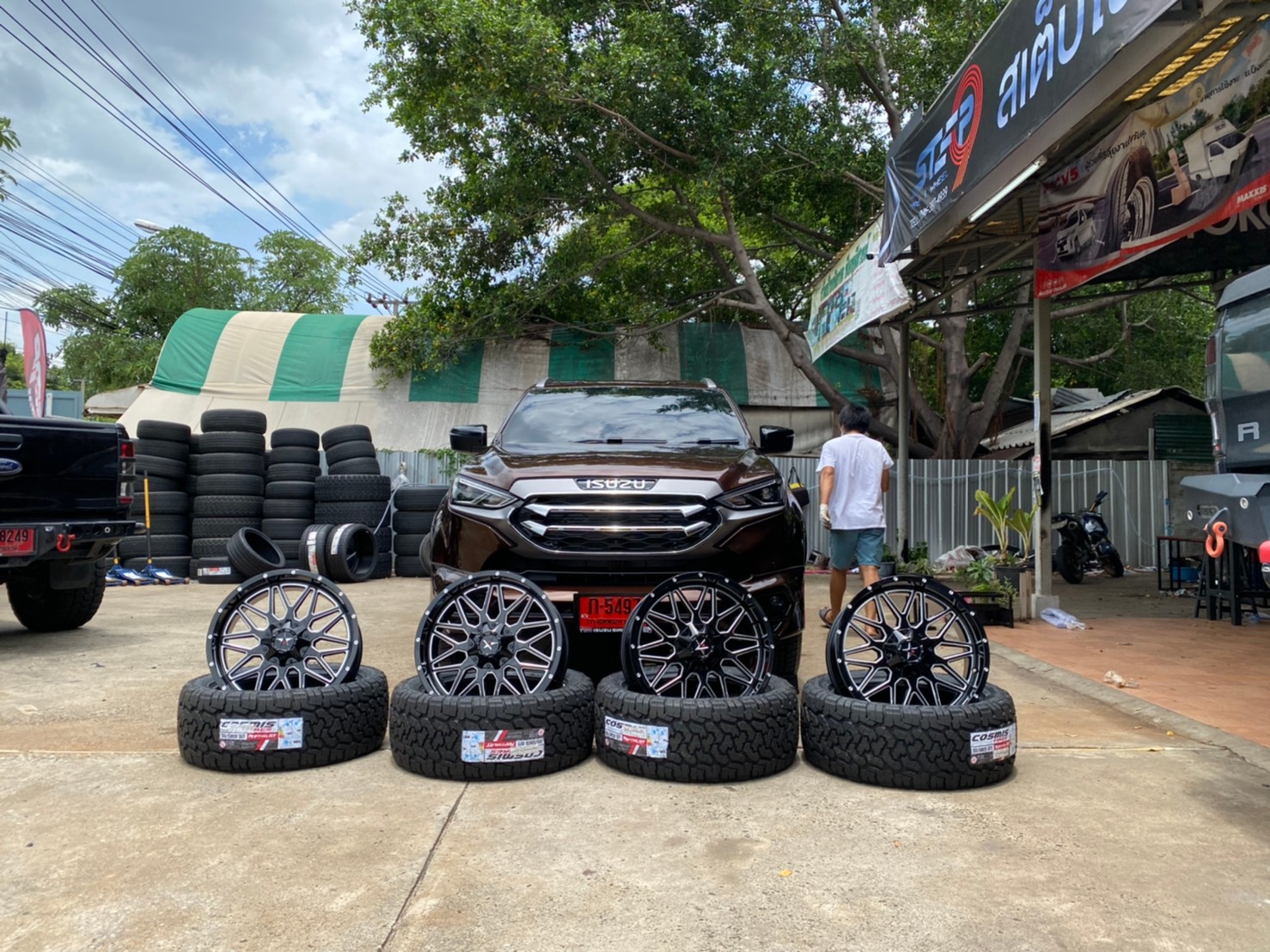 MU-X แต่งออฟโรด แบบไม่ยกที่ STEP9