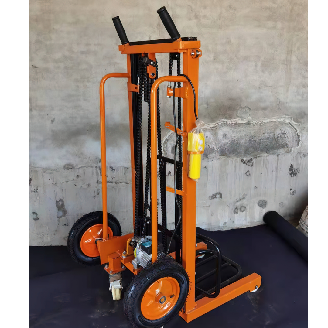 🌈รถเข็นยกของไฟฟ้า เข็นง่ายสะดวก ยกของได้สูงถึง 200 กิโลกรัม ปรับขึ้นลงด้วยระบบไฟฟ้า 1800w Electric Stacker DD1