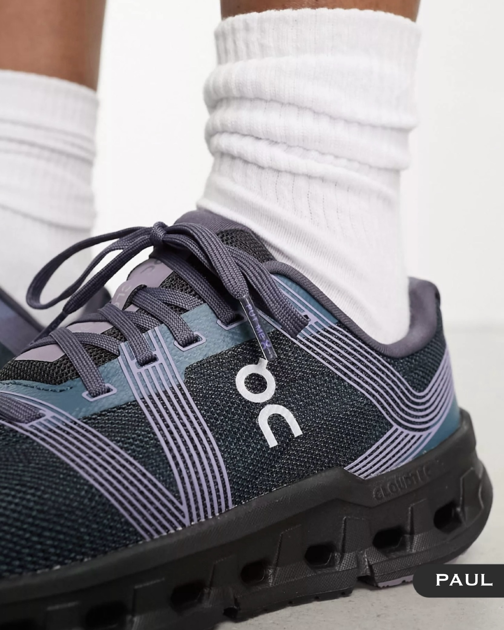 รองเท้าวิ่ง On CloudGo ‘Storm/Magnet’ #มือ2 (W8US) Women