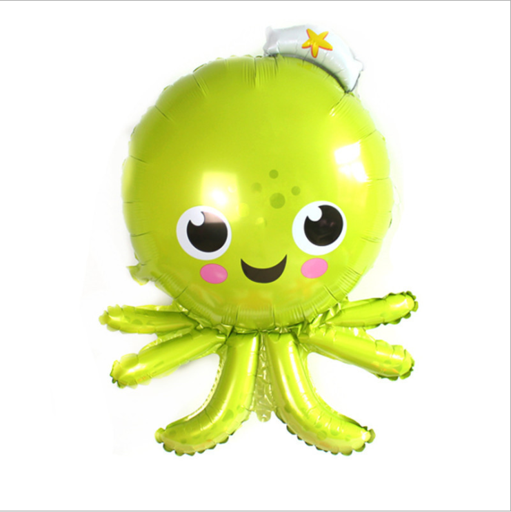 ลูกโป่งฟอยล์ปลาหมึก / Squid Foil Balloon