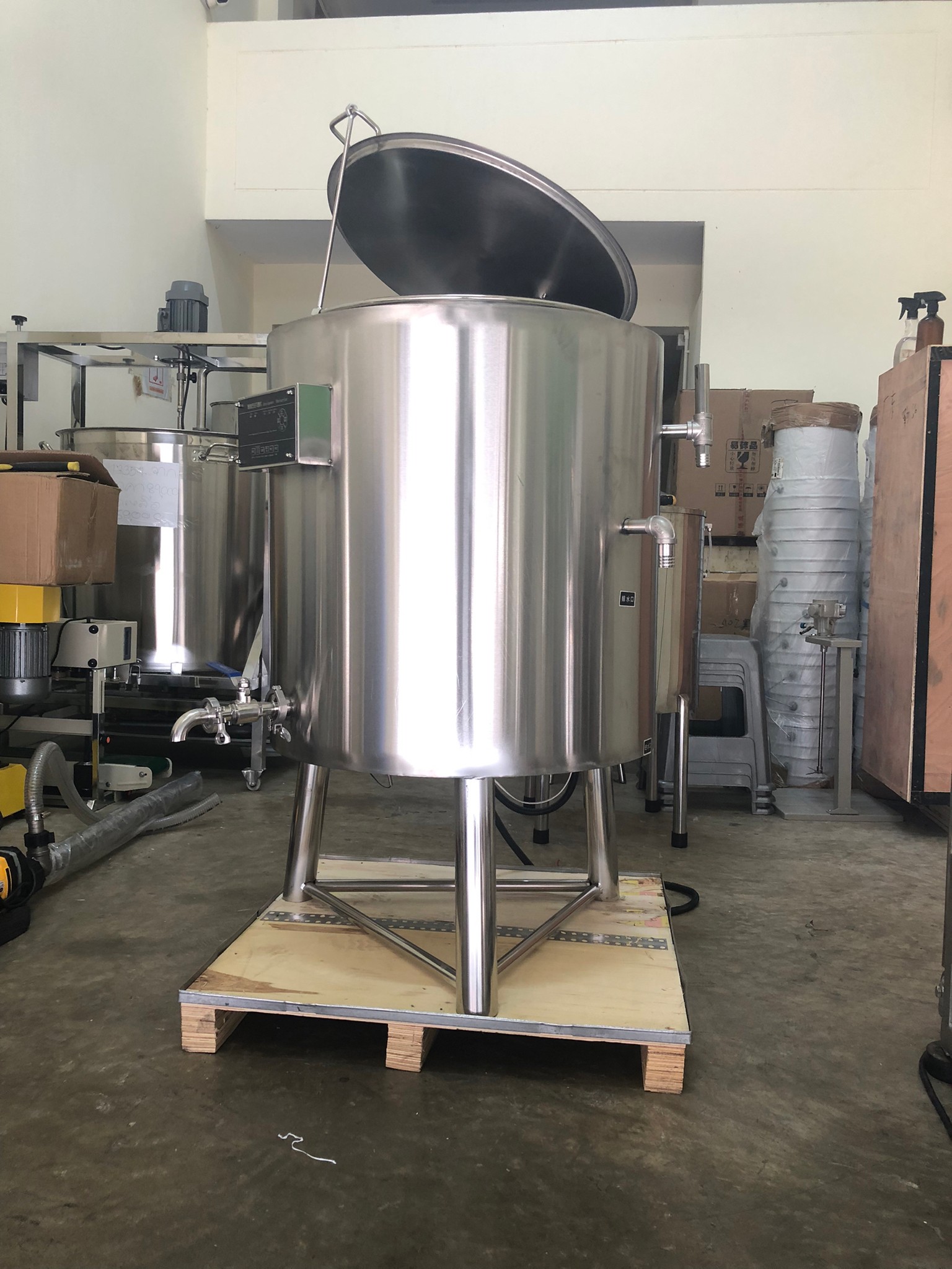 HTRC เครื่องพาสเจอร์ไรซ์ หม้อทำพาสเจอร์ไรซ์ (pasteurizer)