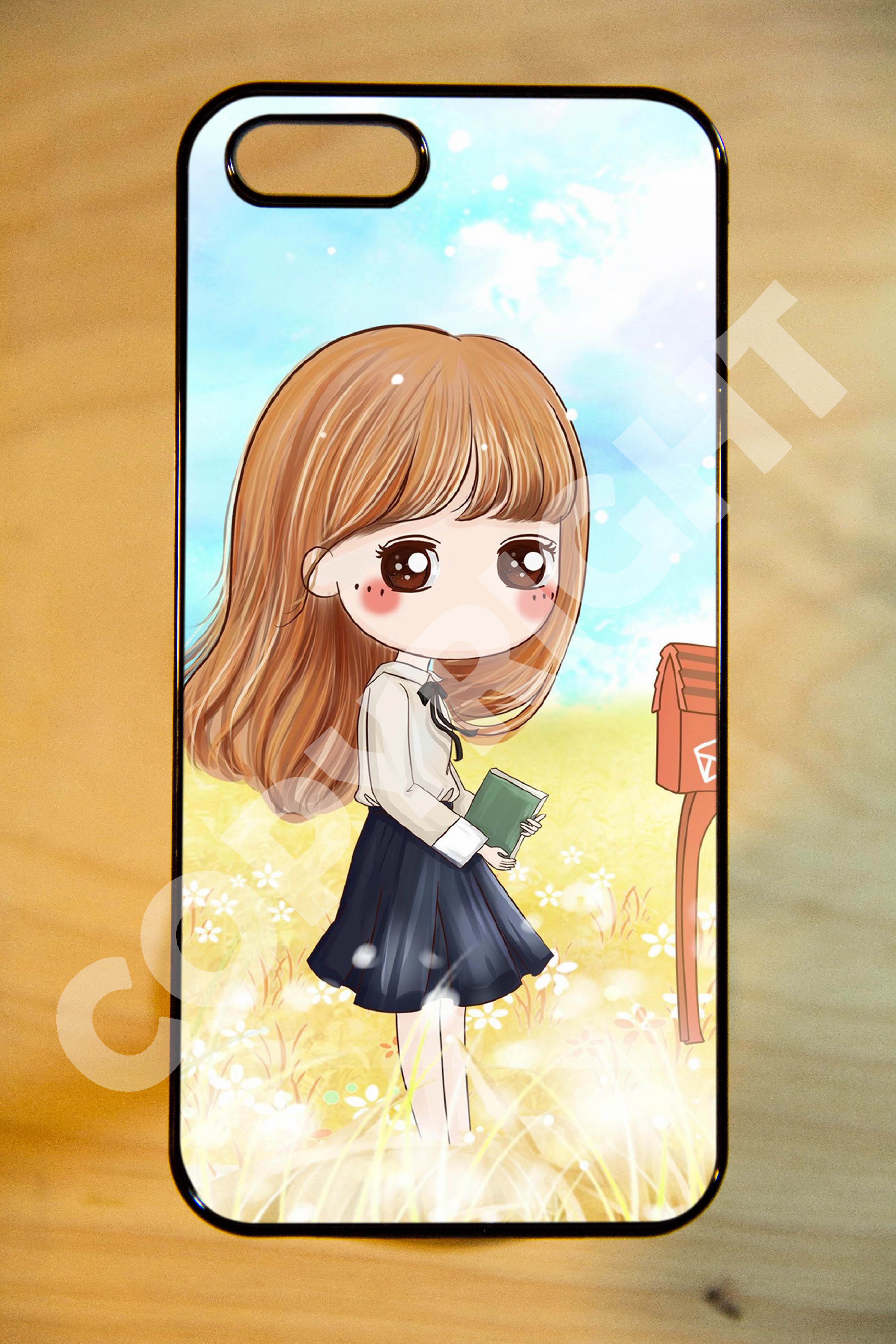 เคสสั่งทำ - ลาย การ์ตูนผู้หญิง