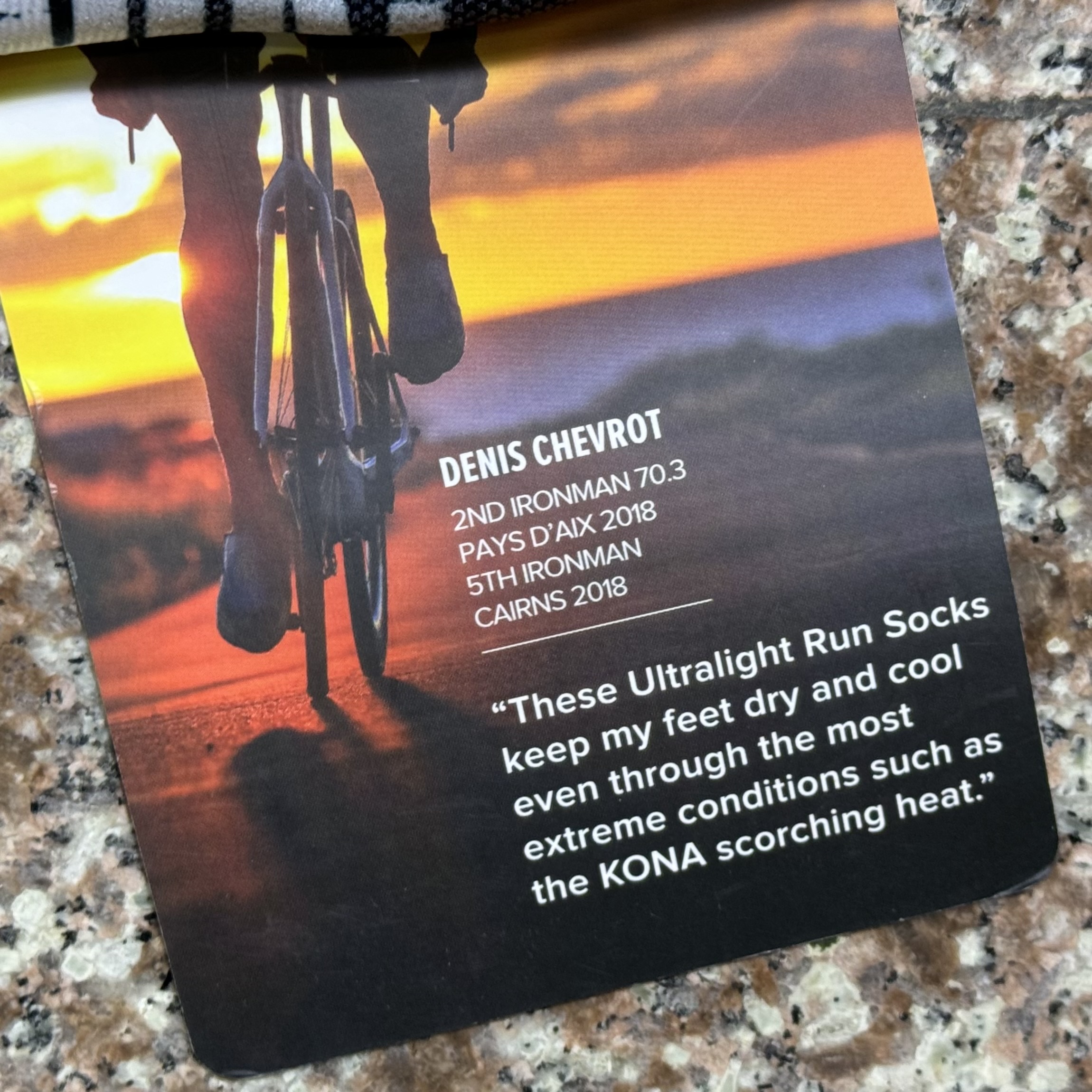 ถุงเท้าวิ่ง Compressport Pro Racing Socks Run High ‘LIMITED’ Kona (T1,T2,T4)